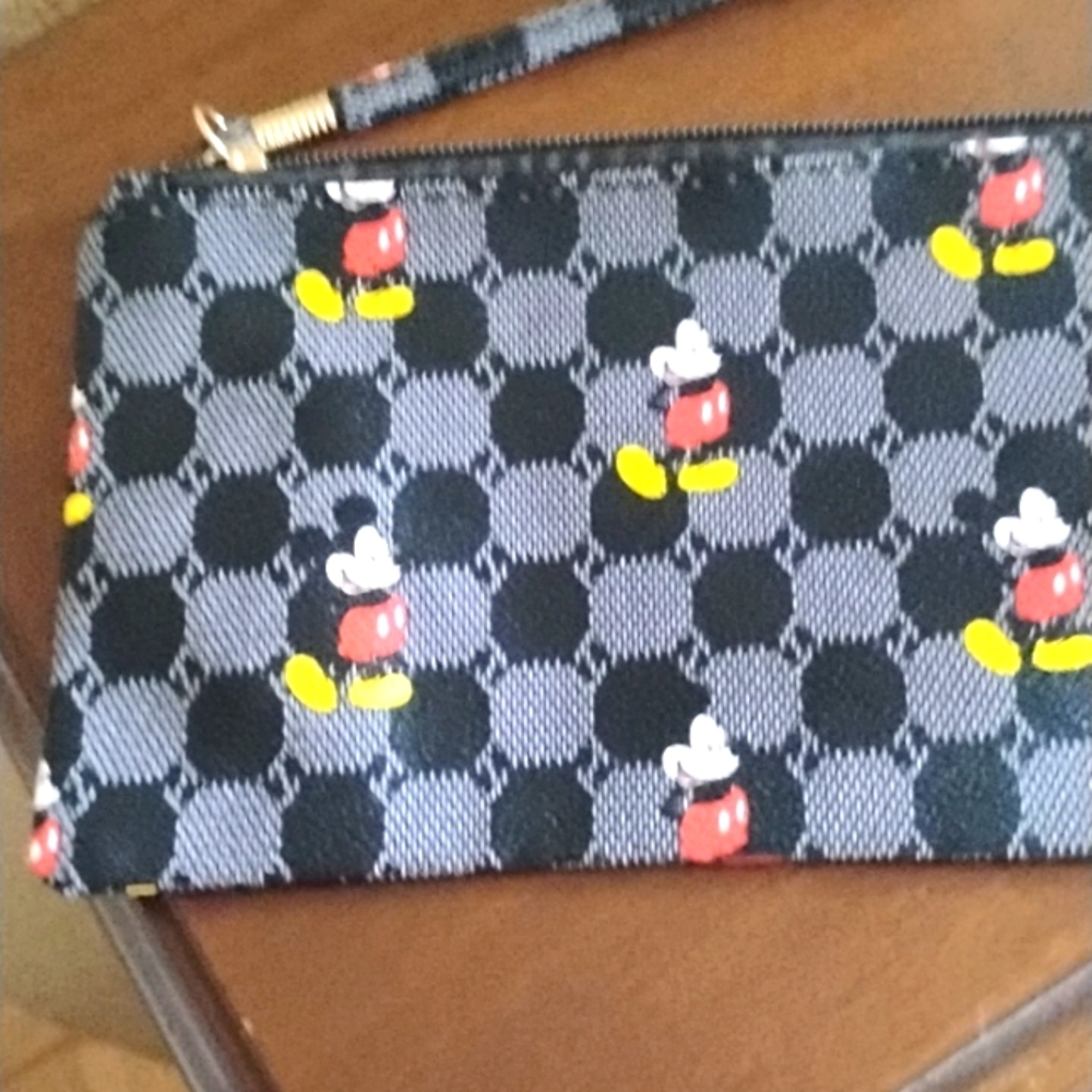 NWT Cute Mickey Mouse Small Clutch Or Handbag